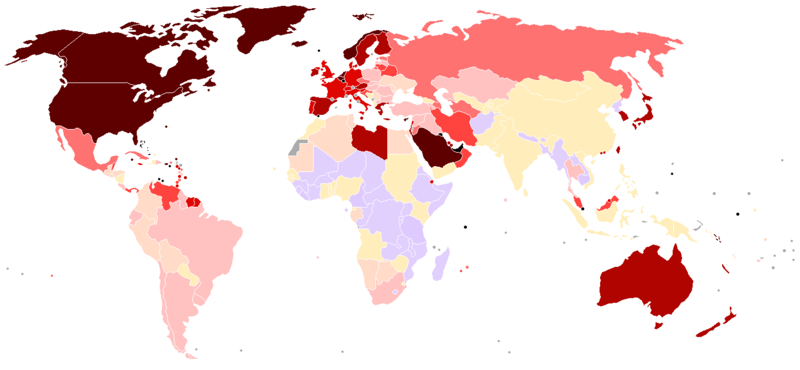 oil consumption per capita